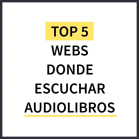 Top 5 webs donde escuchar audiolibros